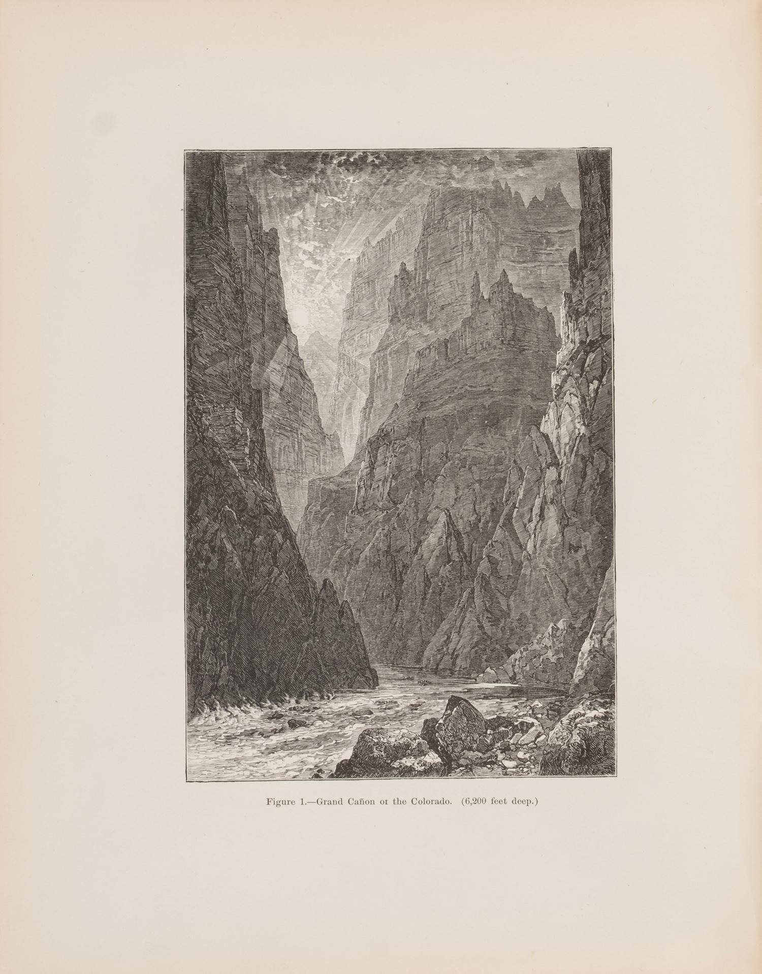 [Americana] Powell, John Wesley. Exploration of the Colorado River of the West and Its Tributaries...