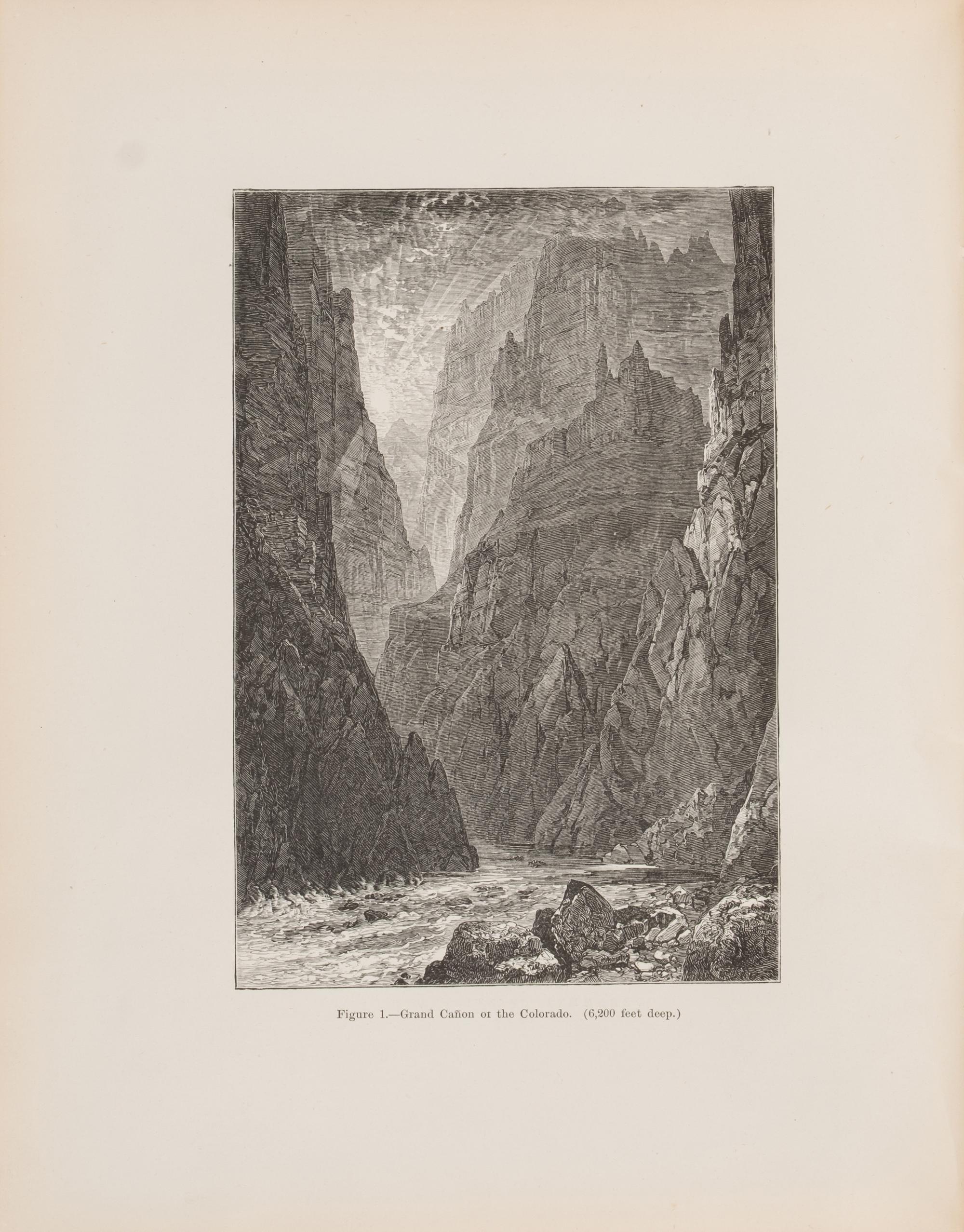 [Americana] Powell, John Wesley. Exploration of the Colorado River of the West and Its Tributaries...