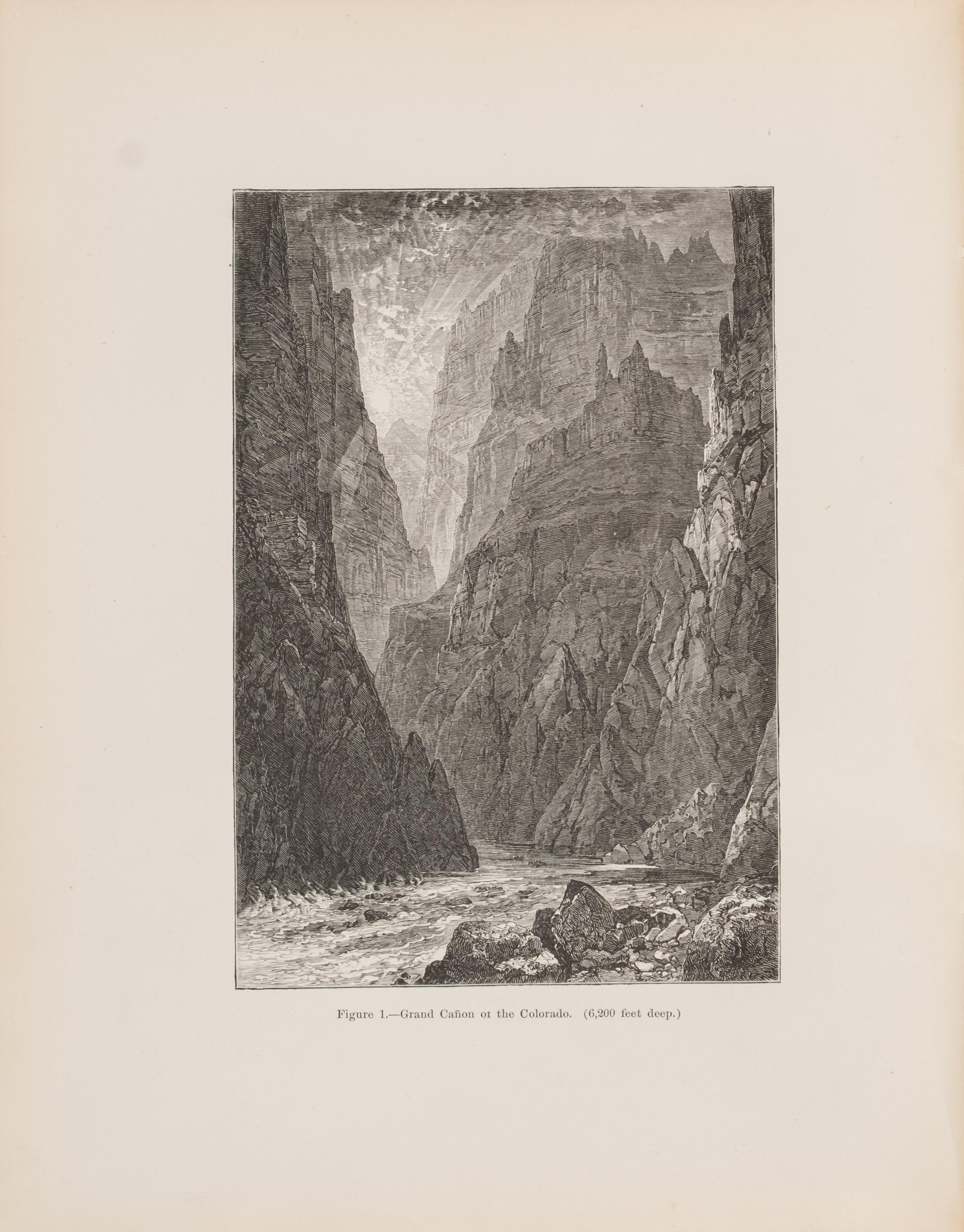 [Americana] Powell, John Wesley. Exploration of the Colorado River of the West and Its Tributaries...