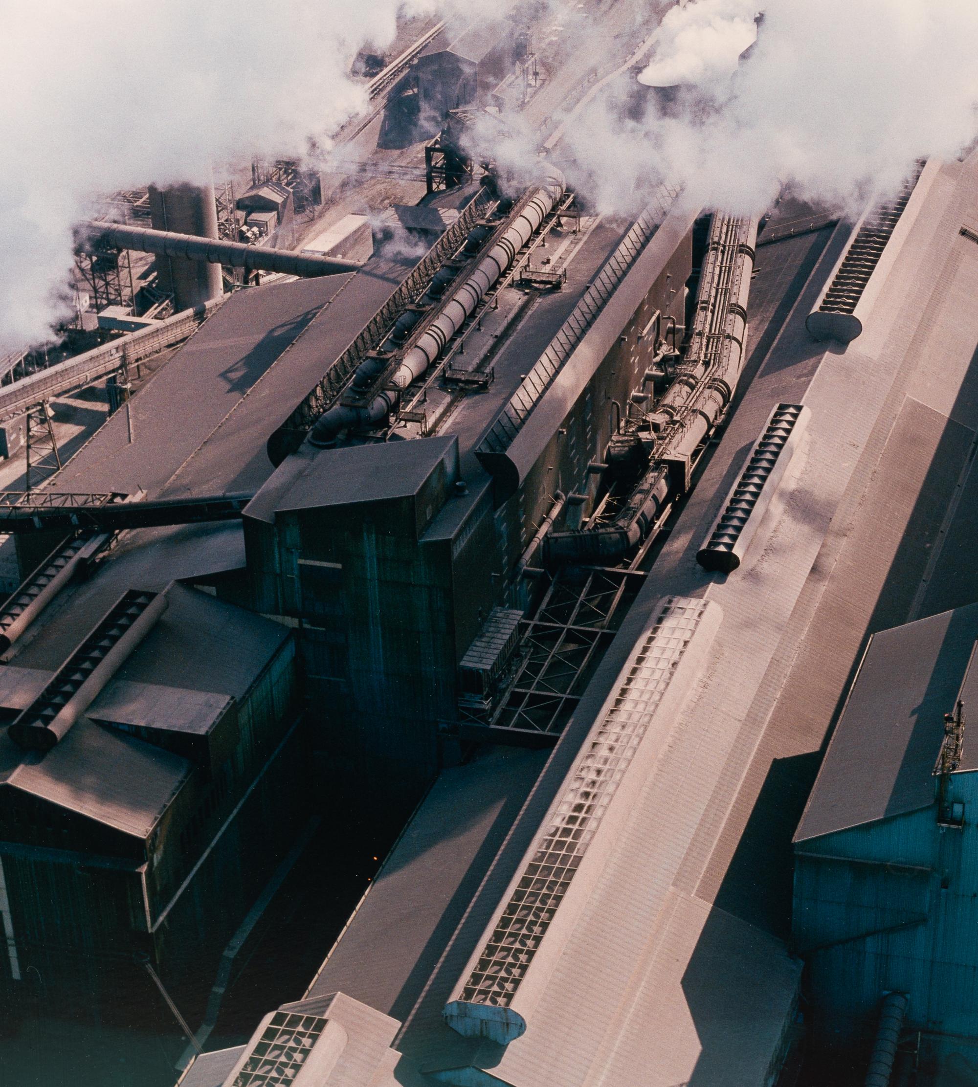 Terry Evans (born 1944) Industrial Area next to Gary, Indiana, and Steel Mill, Gary, Indiana, 2001-2003