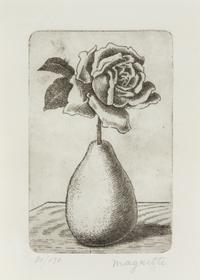 Rene Magritte, (Belgian, 1898-1967), Poire et Rose