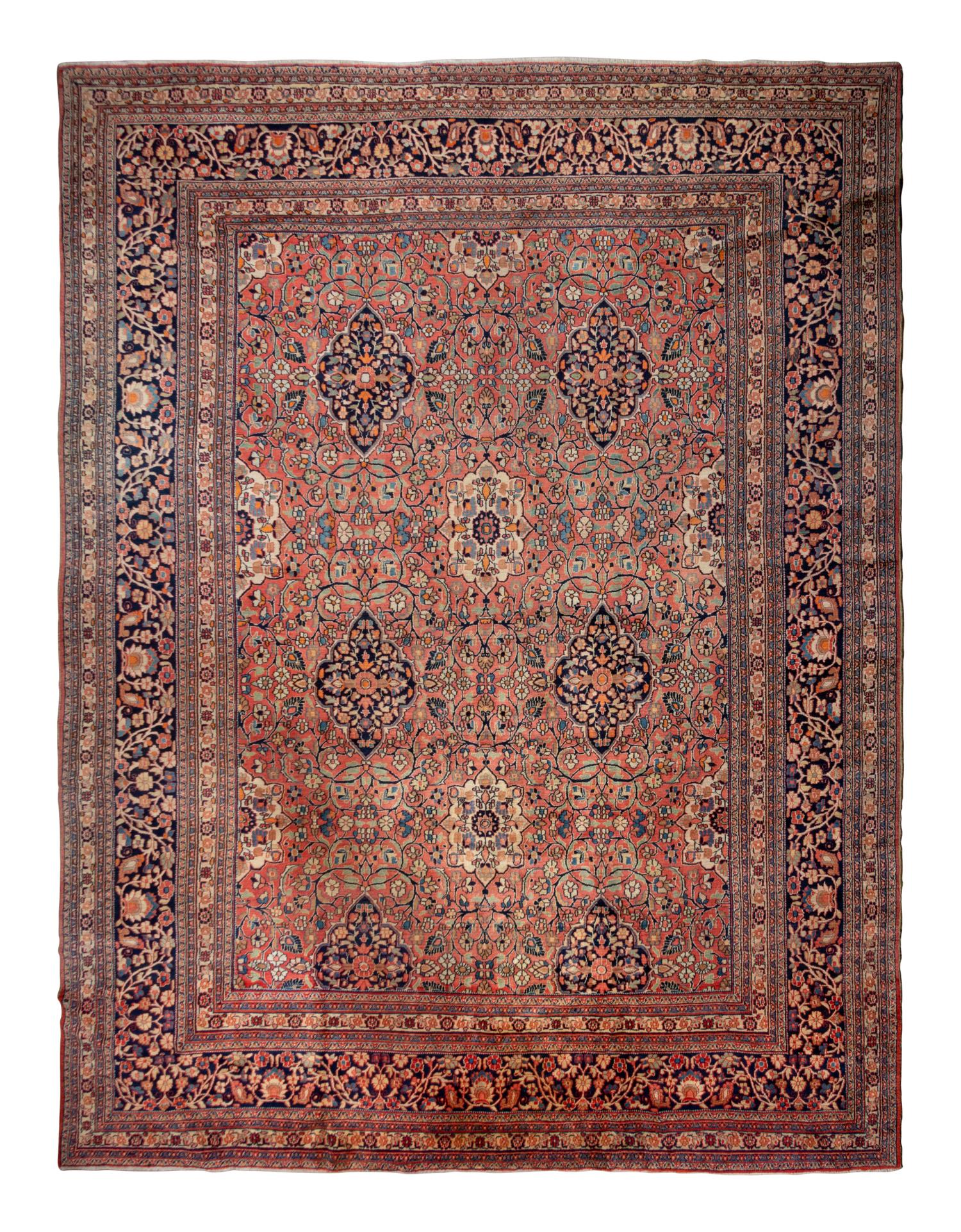 A Tabriz Wool Rug