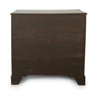 A Federal Style Mahogany and Satinwood Chest of Drawers