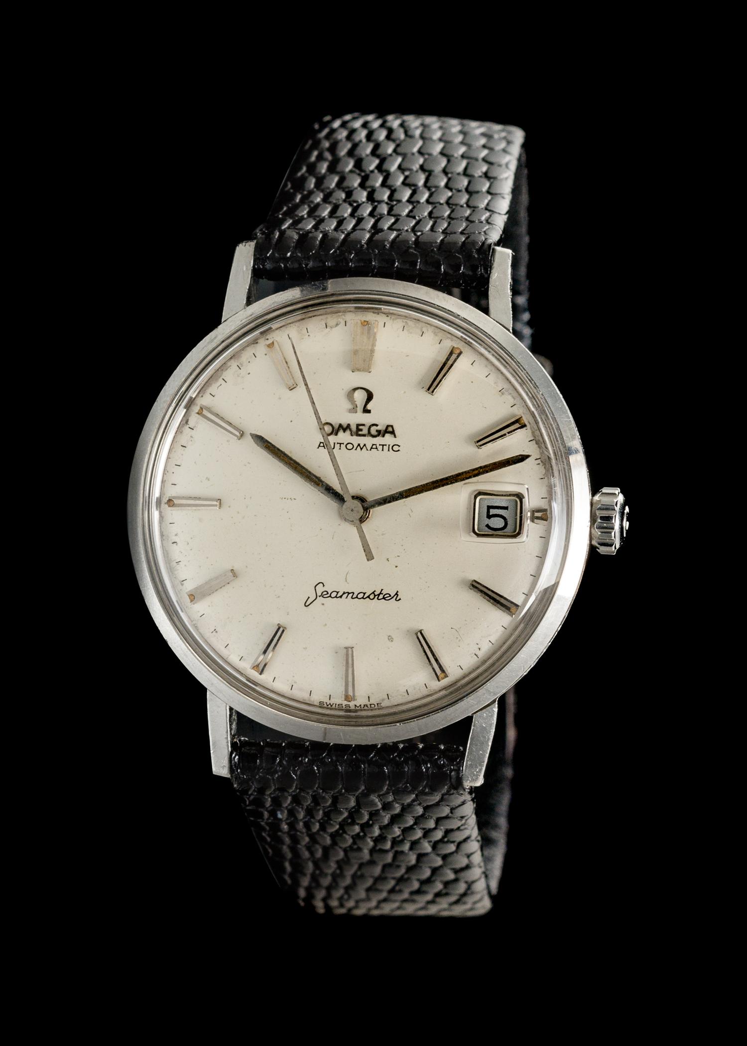A Stainless Steel Seamaster Wristwatch, Omega,
