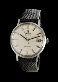 A Stainless Steel Seamaster Wristwatch, Omega,