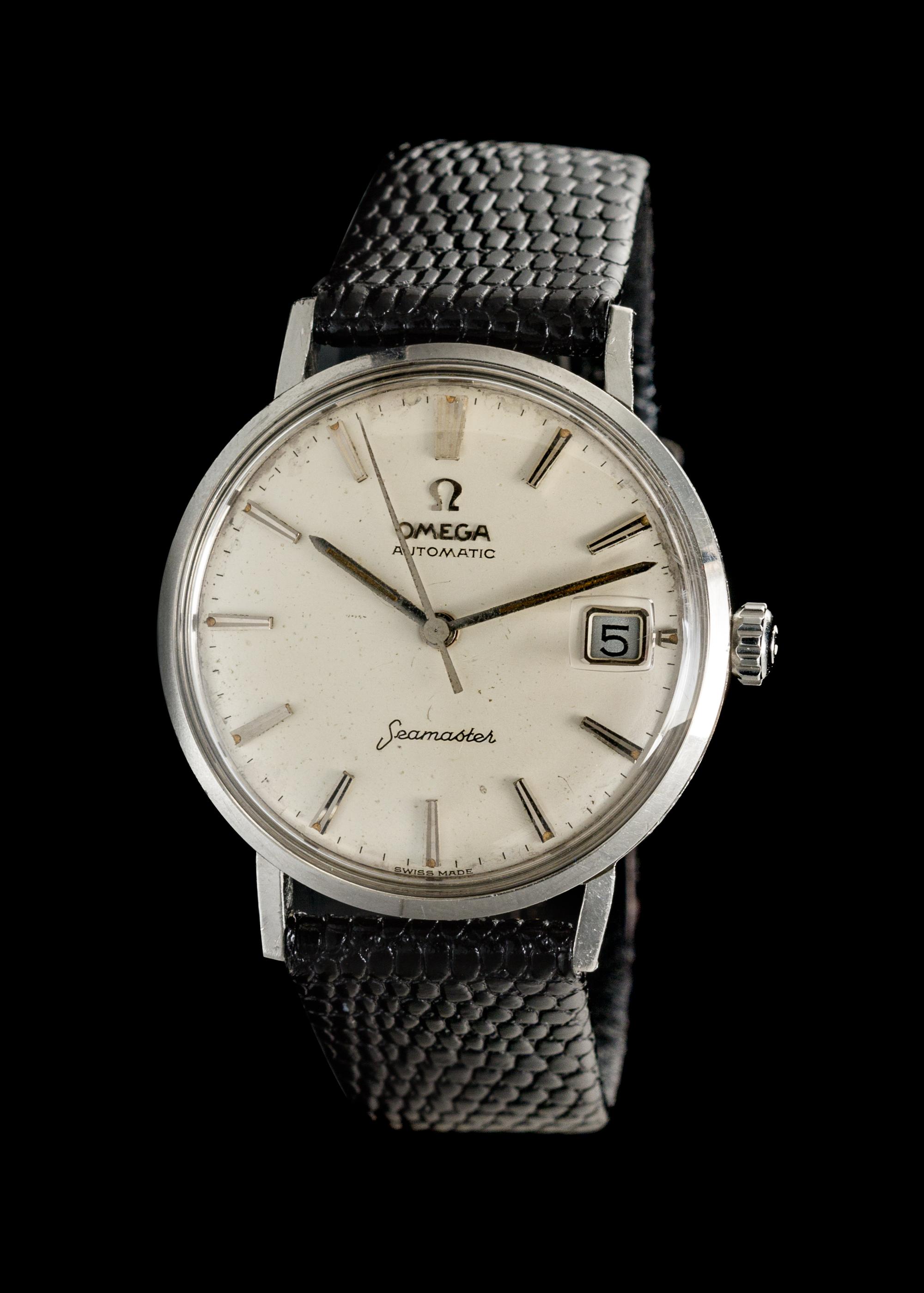 A Stainless Steel Seamaster Wristwatch, Omega,
