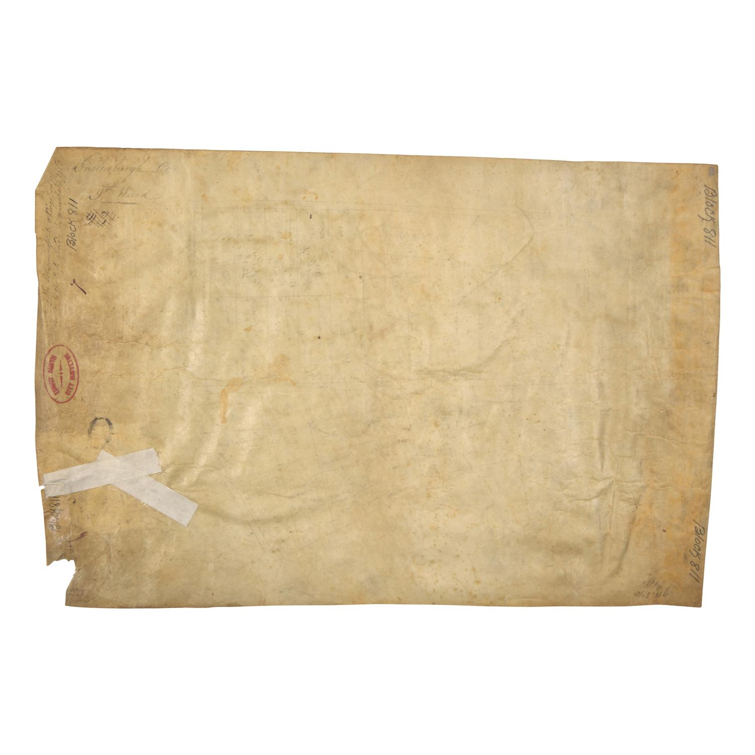 [Maps & Atlases] [New York] Maerschalk, Francis. Early Manuscript Map of the Bloomingdale Road