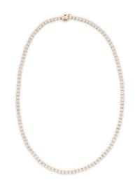 DIAMOND AND YELLOW GOLD NECKLACE