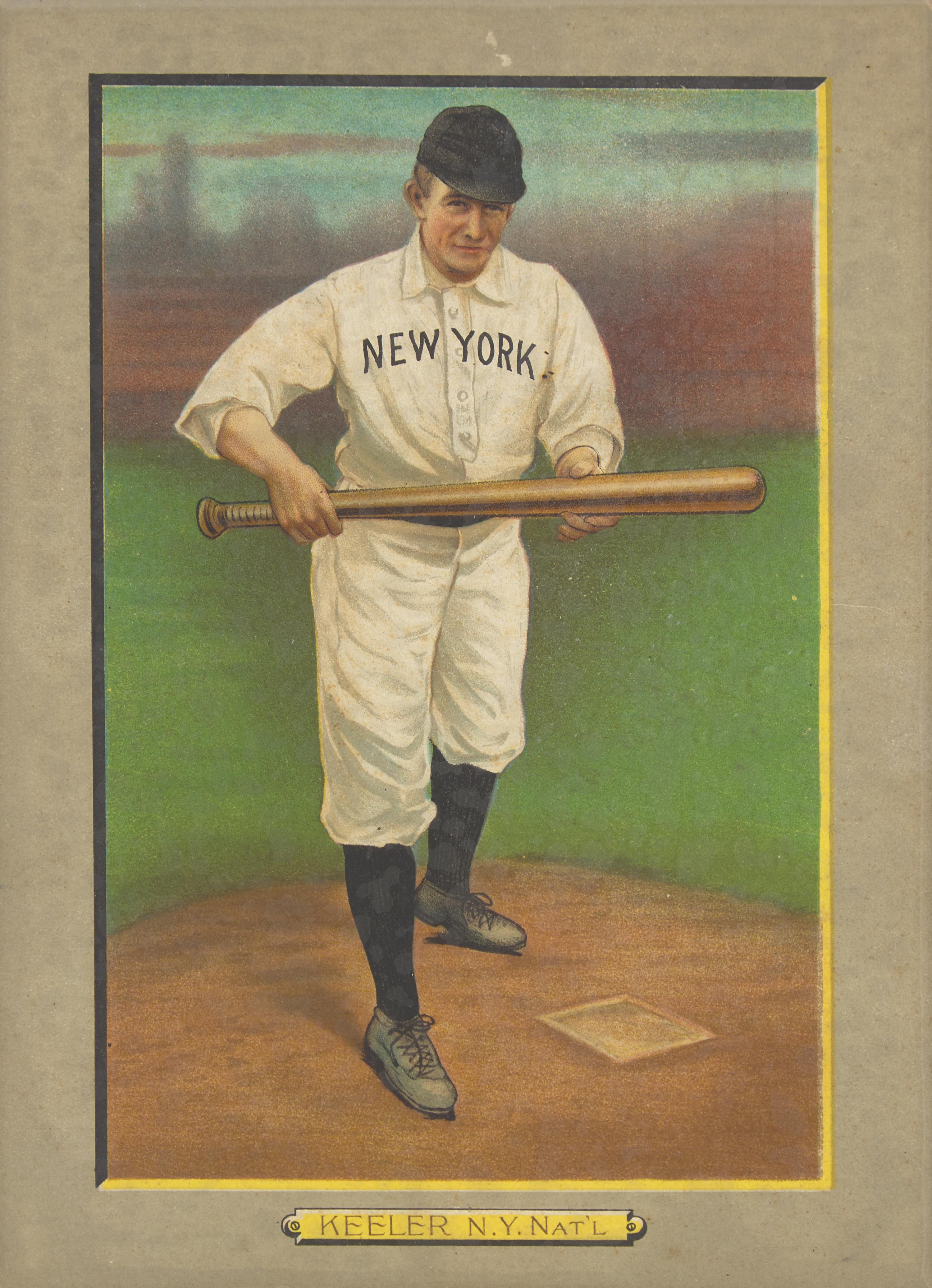 [Baseball] Keeler, William Henry. 1910-11 T3 Turkey Red