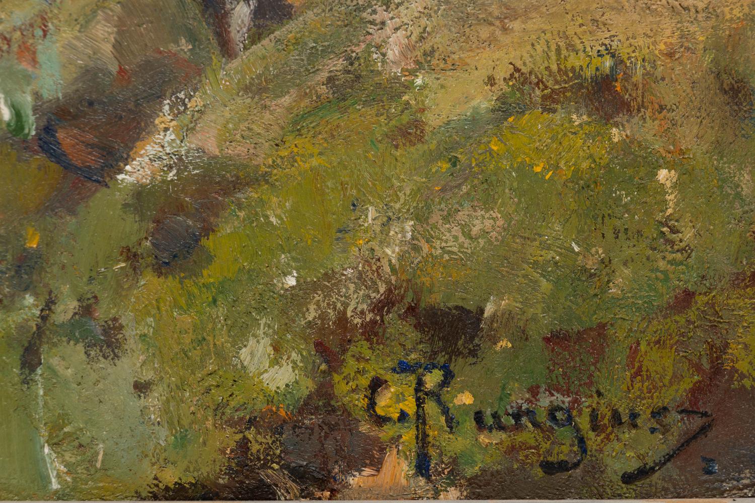 Carl Clemens Moritz Rungius (American, 1869-1959) Mountain Caribou