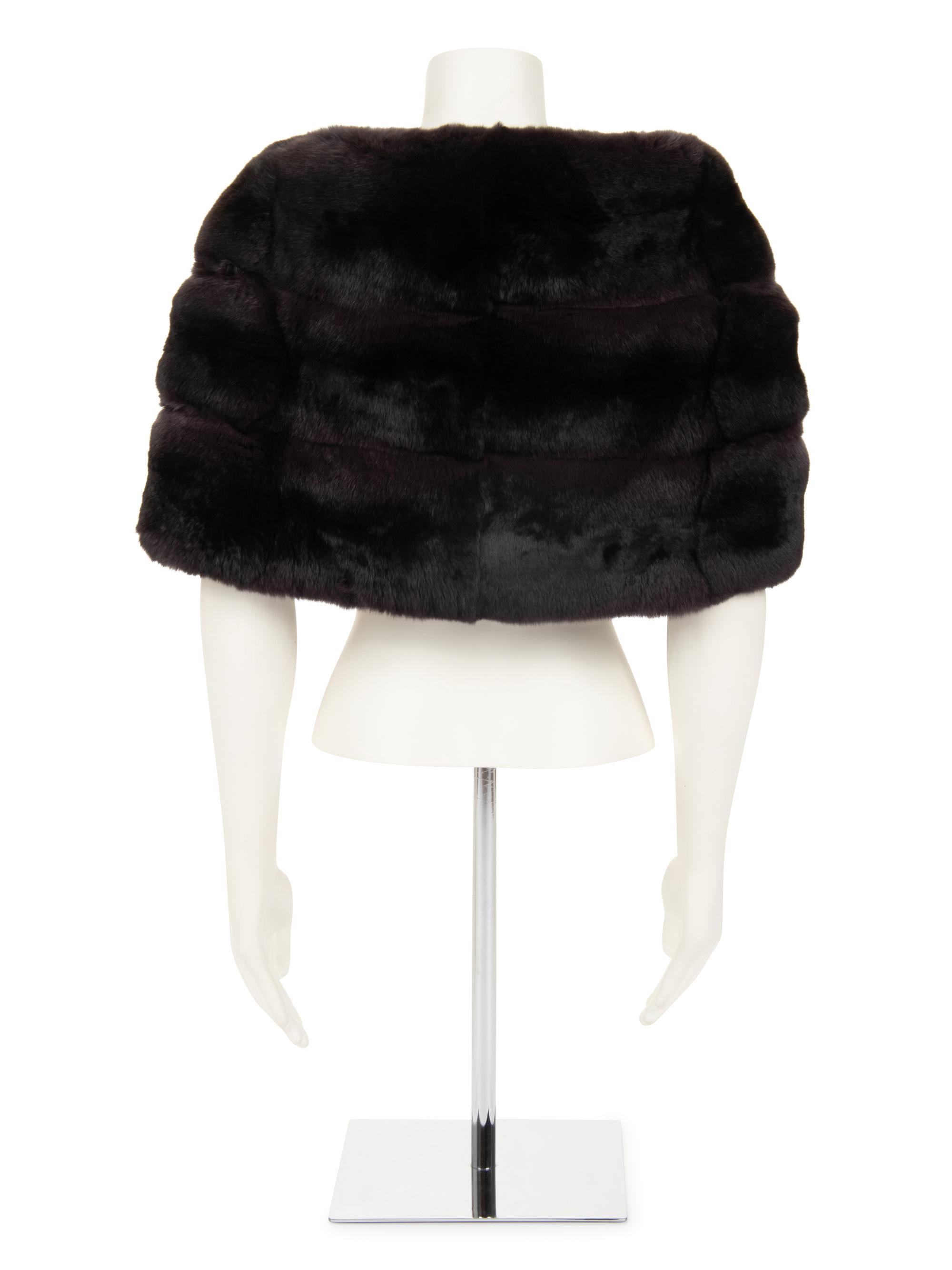 J. Mendel Chinchilla Pull-Through Stole