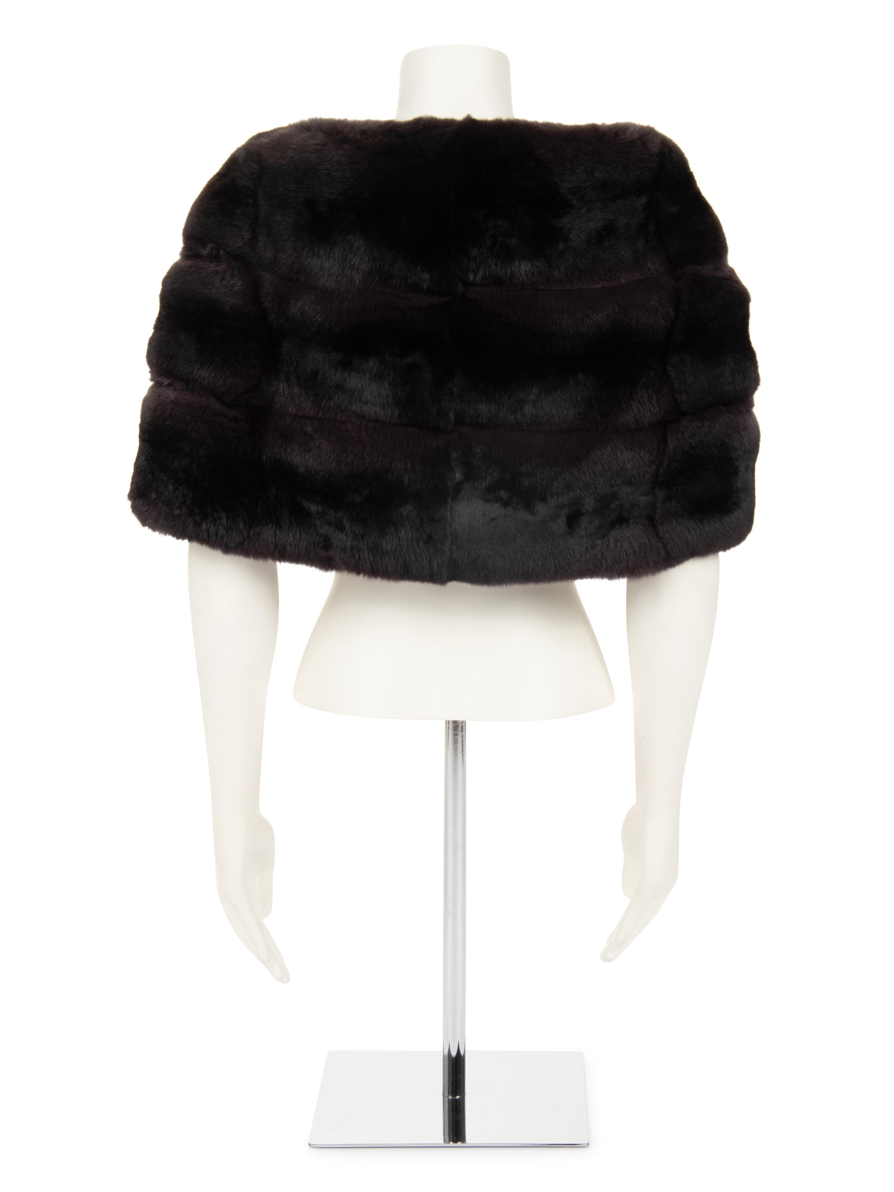 J. Mendel Chinchilla Pull-Through Stole