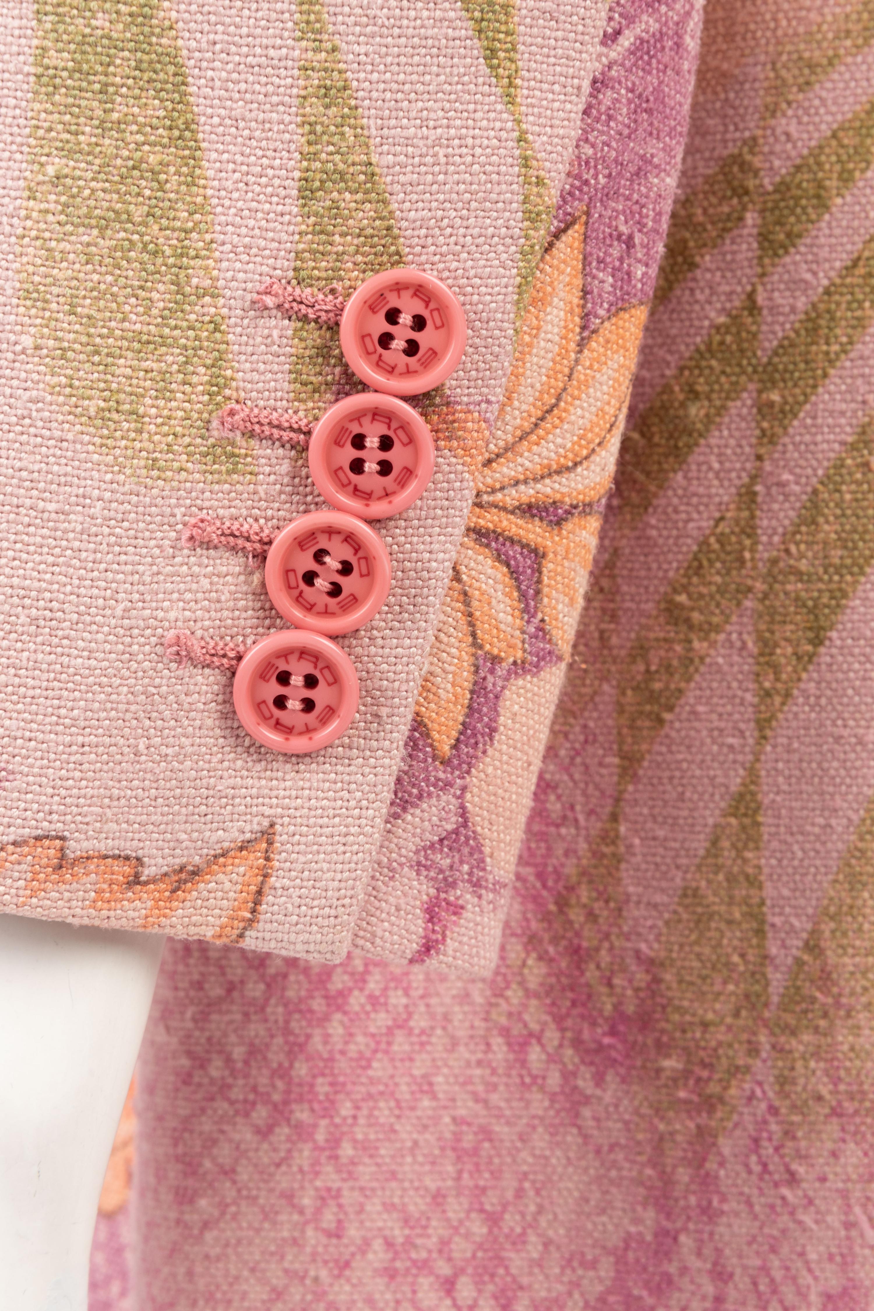 Five Etro Pieces: Two Jackets, Two Knit Dresses, One Knit Top