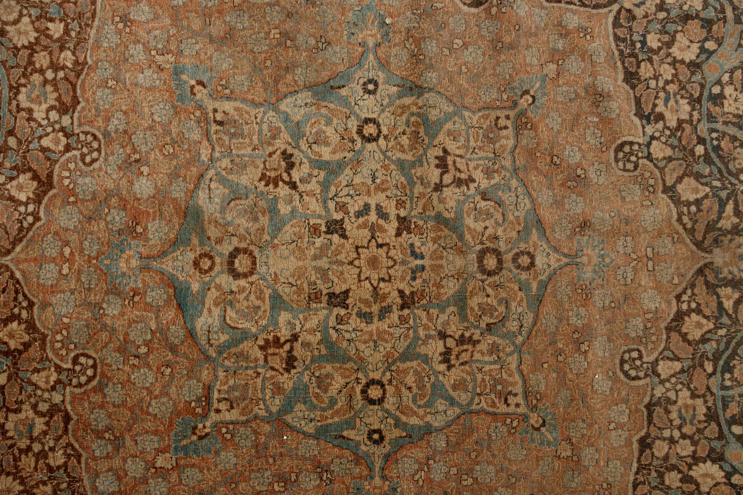 A Kirman Wool Rug