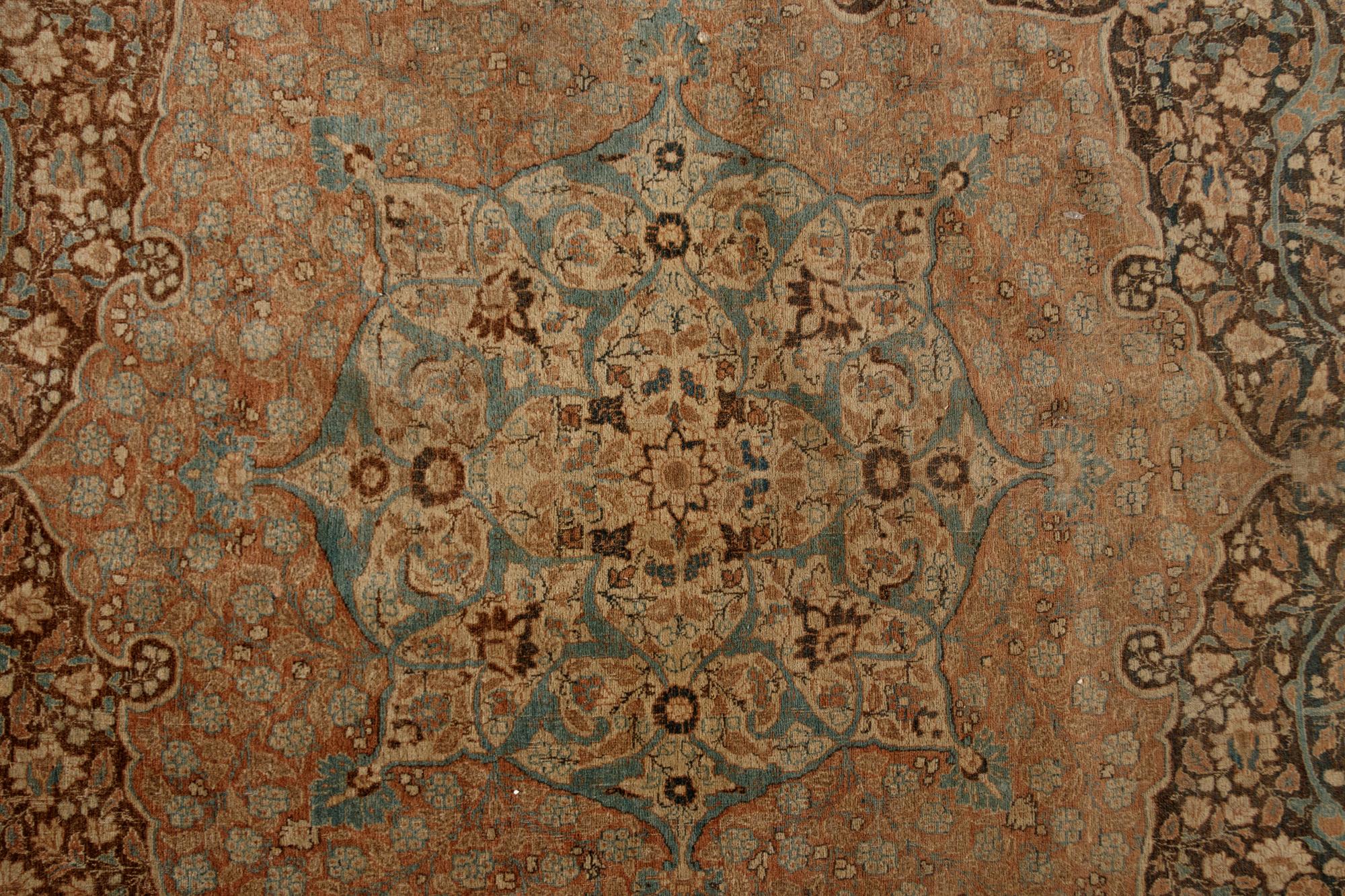 A Kirman Wool Rug