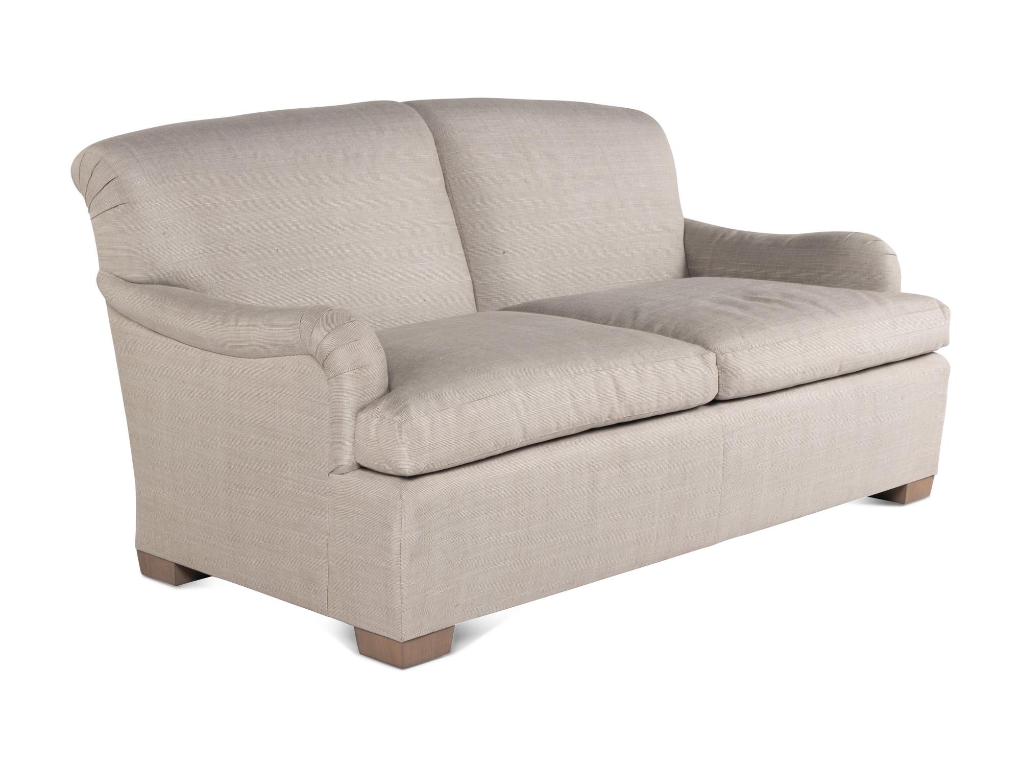 A Custom Bridgewater Style Two-Seat Sofa