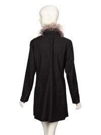Brunello Cucinelli, Feather-Trimmed Wool Jacket