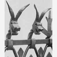 Samuel Yellin (American, b. Ukraine, 1884-1940) "Sketch in Iron", A Study for the Central Savings Bank, New York City, circa 1926-1928