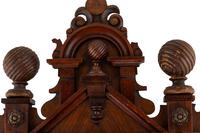 A Continental Walnut Regulator Clock