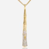 An 18K John Hardy Diamond Necklace