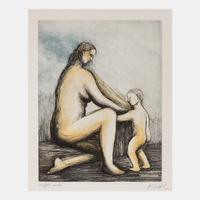 Plate XXVIII from Mother and Child , 1983