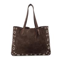 VALENTINO, NELLCOTE STUDDED SUEDE TOTE