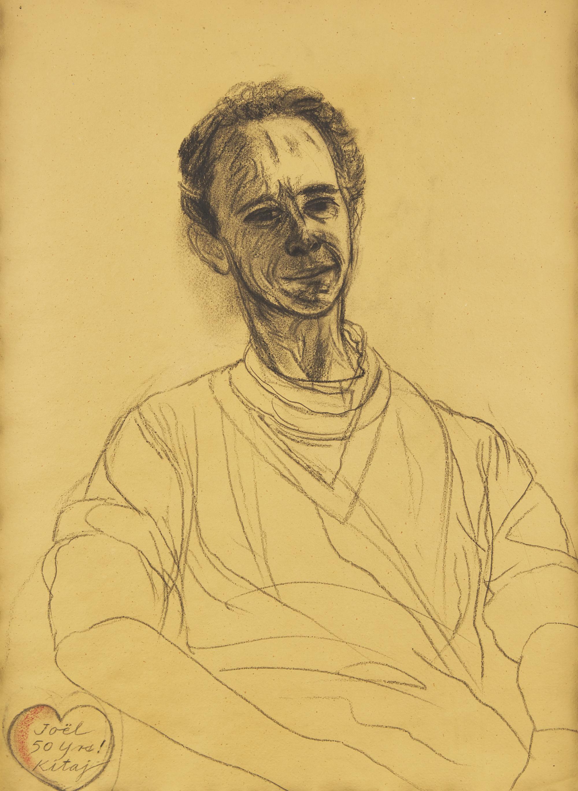 R. B. Kitaj (American, 1932-2007) — Portrait of Joel Grey