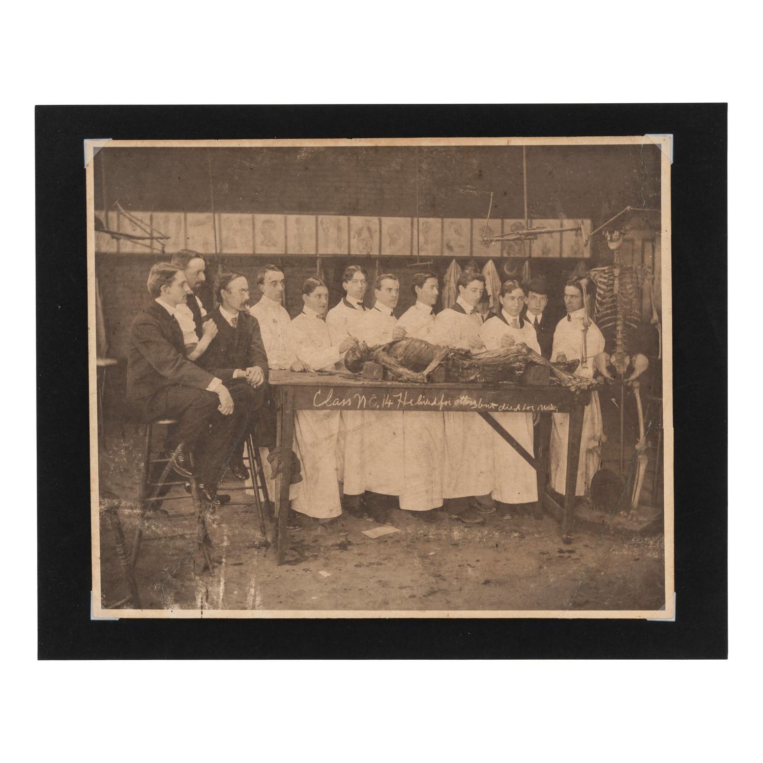[OCCUPATIONAL PHOTOGRAPHY]. A group of photographs depicting doctors, lawyers, judges, and other professionals, comprising: