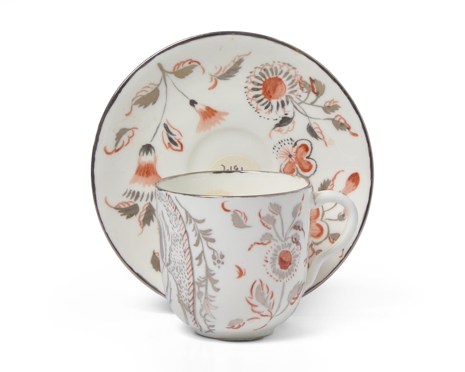 A Wedgwood Porcelain Cup and Saucer