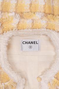 Chanel Wool Plaid Tweed Jacket, 1990-2000s