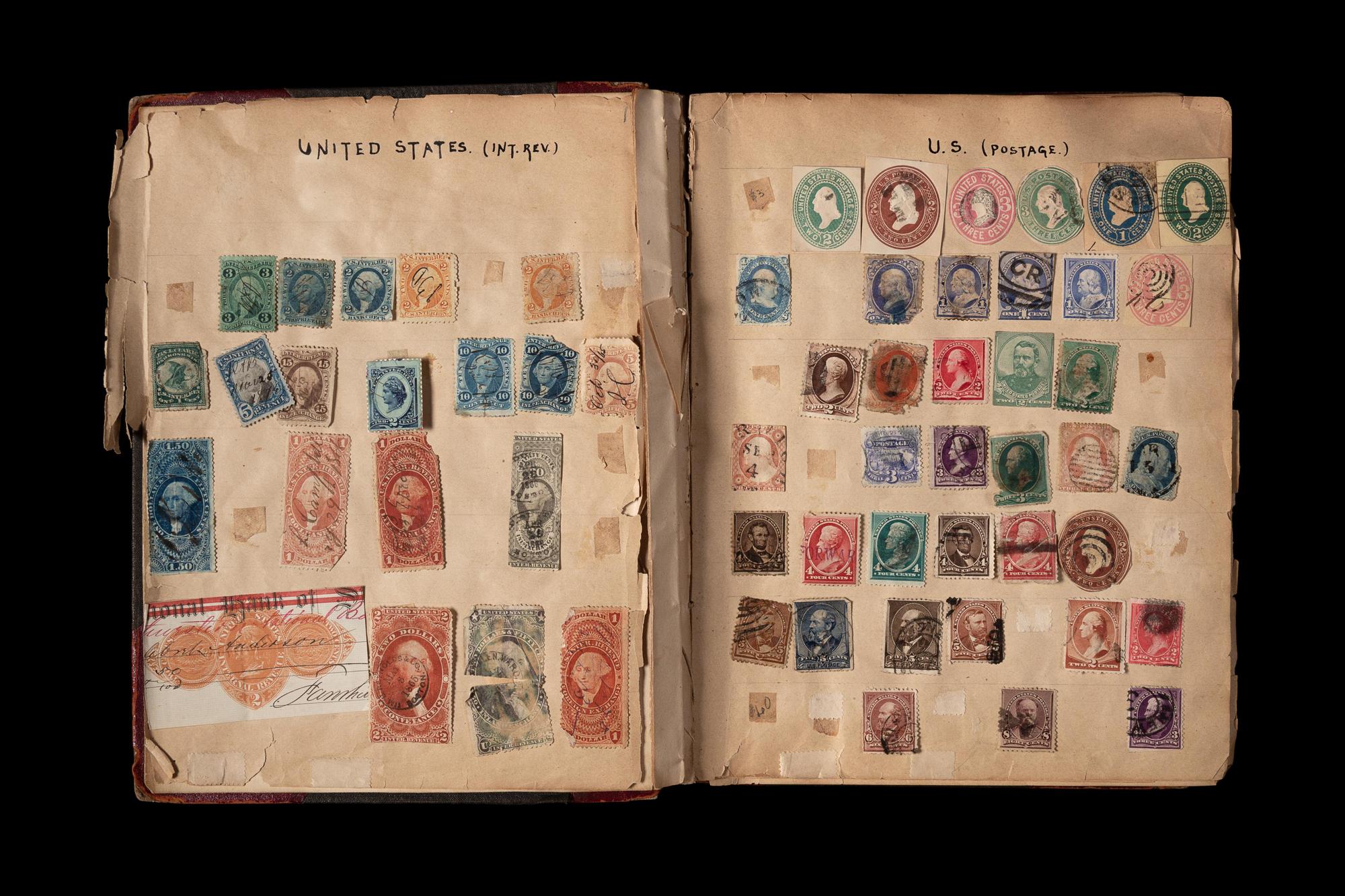 An Album of American and International Philatelic Material — 19th Century and Later