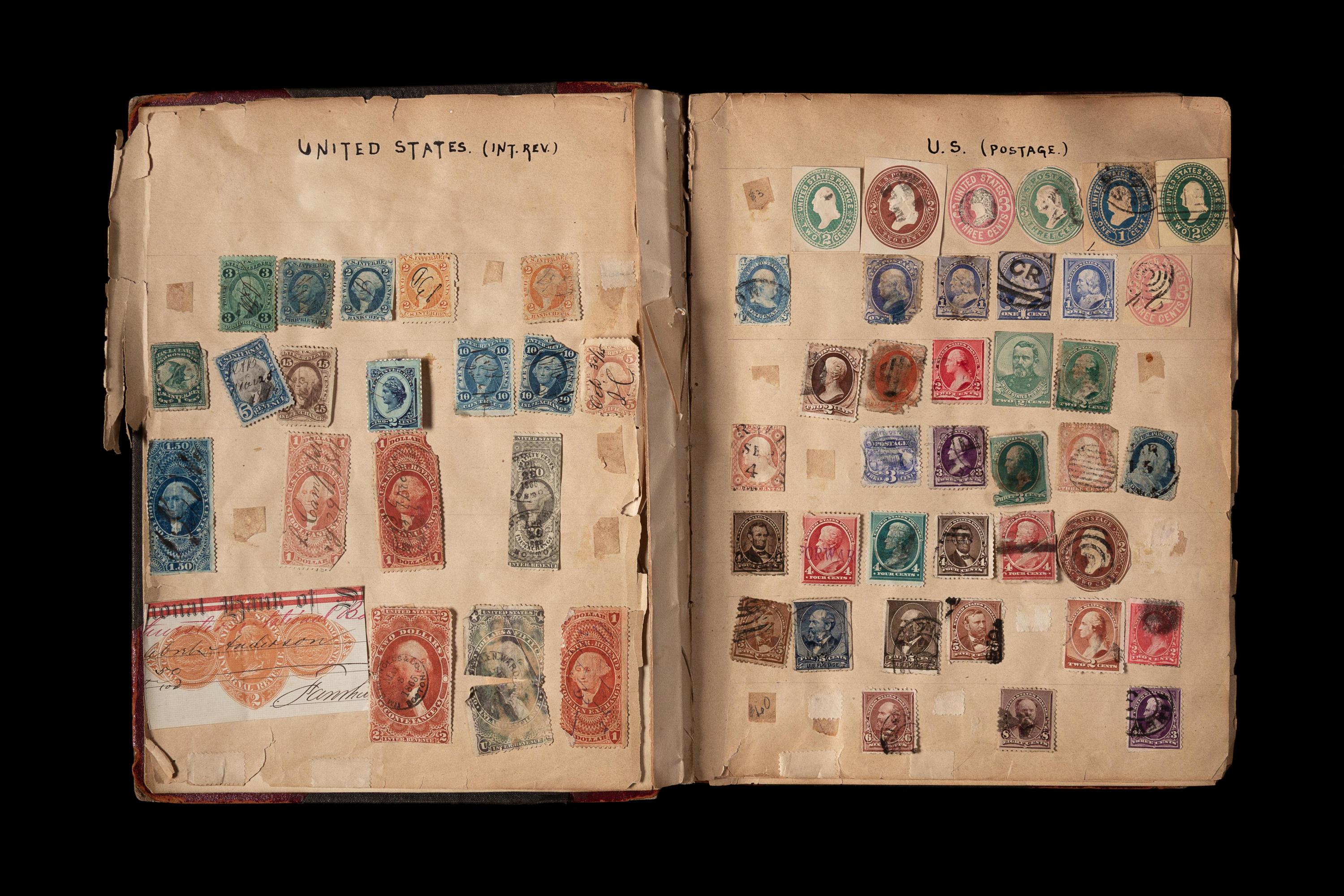 An Album of American and International Philatelic Material — 19th Century and Later