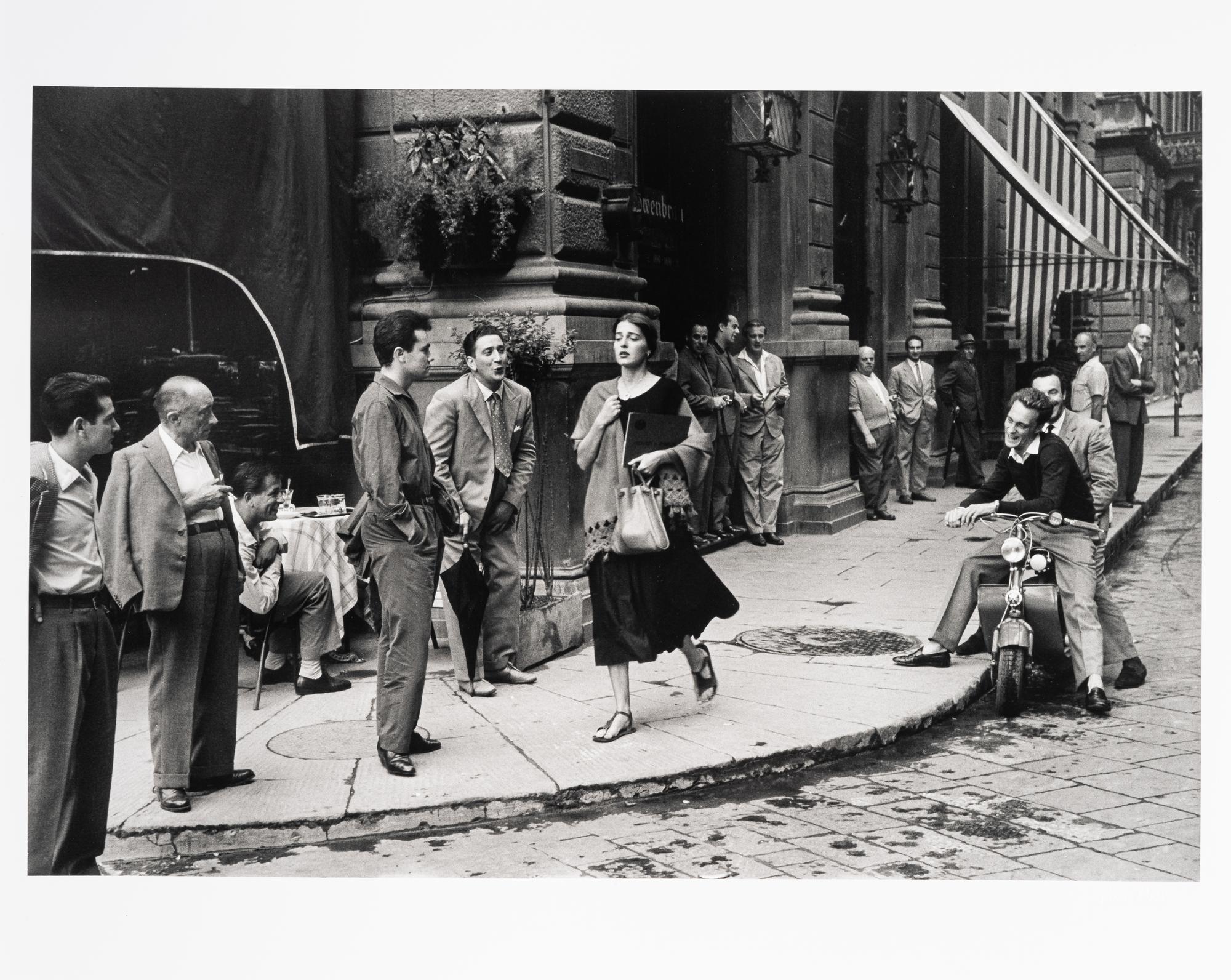 Ruth Orkin (1921-1985) American Girl in Florence, Italy 1951