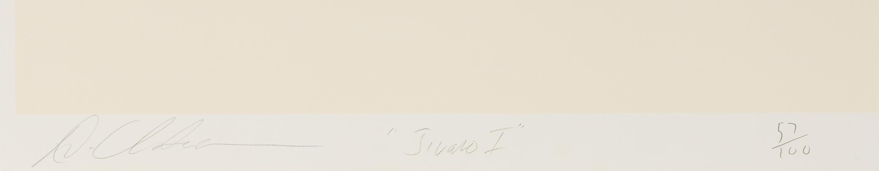 Blue Rancho, Shanidar , Jivaro I, and Jivaro II (a group of four prints)