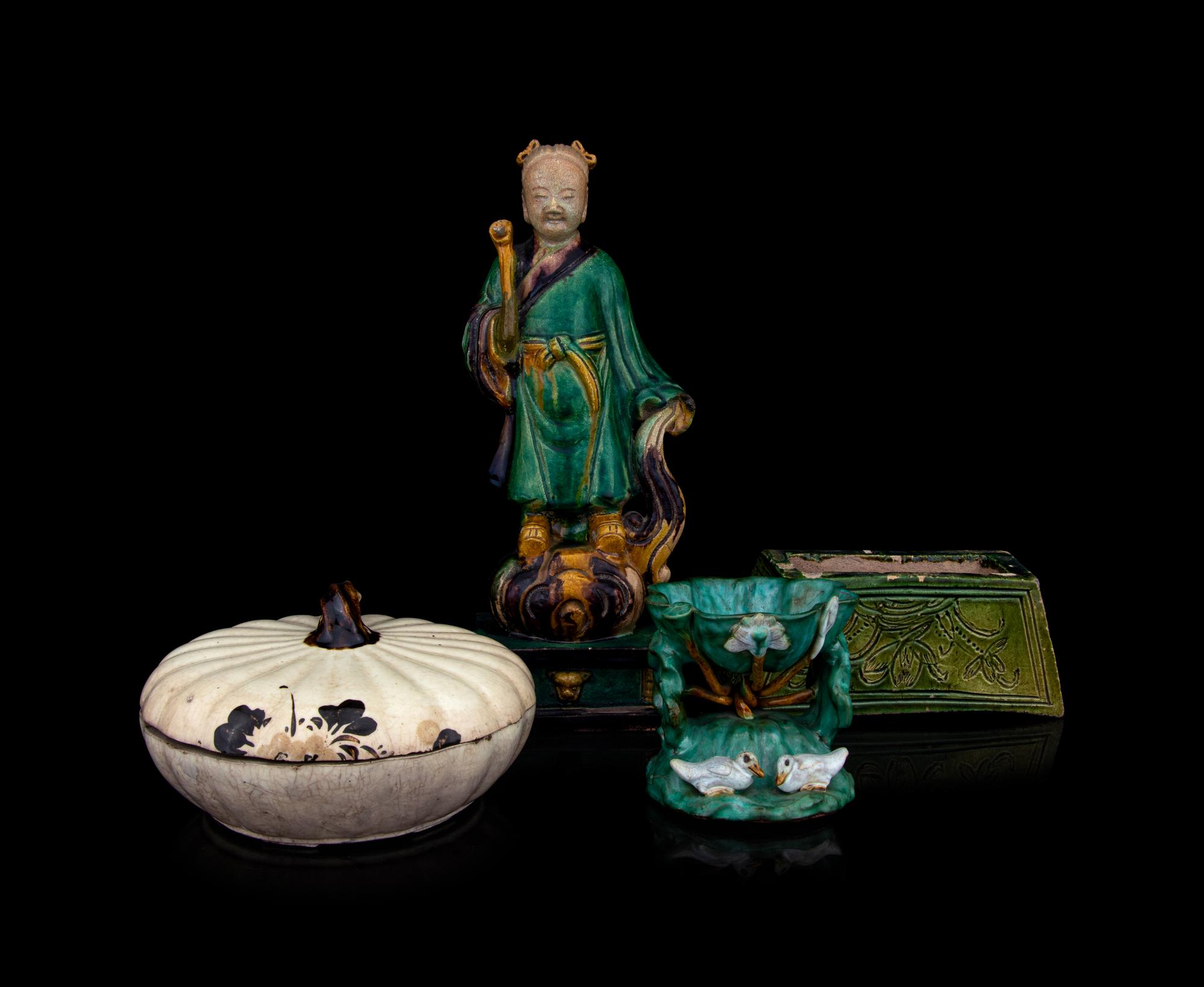 Four Chinese Ceramic Articles