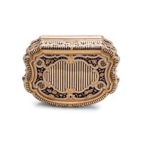 A German Gold and Enamel Snuff Box
