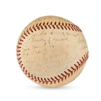 A 1935 Chicago White Sox Team Signed Autograph Baseball