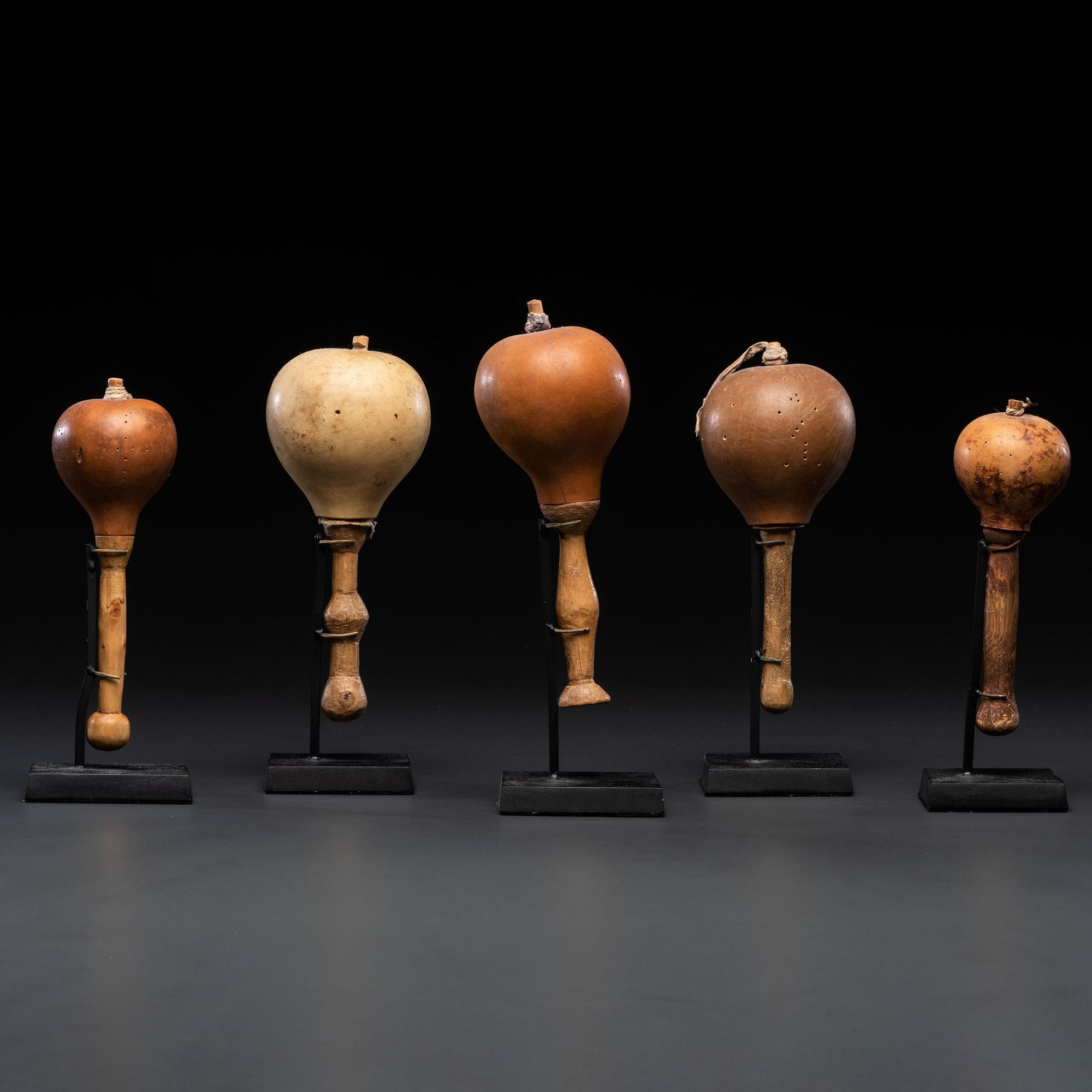 Southwestern Gourd Rattles, From the Collection of Dick Jemison, Alabama
