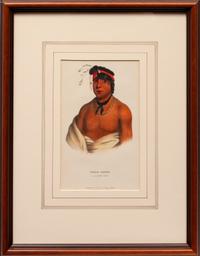 Nine Portraits, from Indian Tribes of North America , 1836-1838
