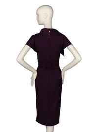 Oscar de la Renta Ruffled Knit Dress