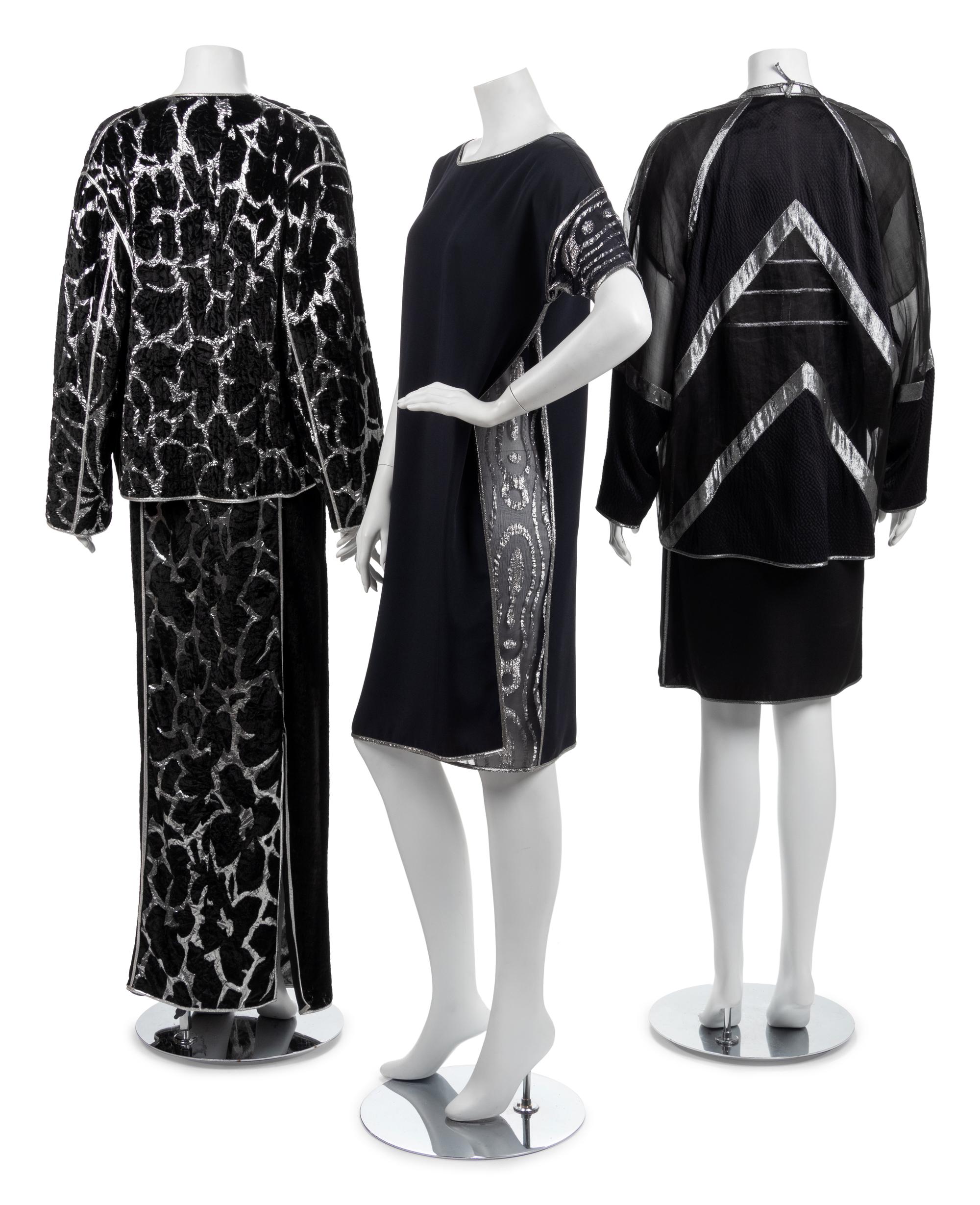 One Geoffrey Beene Dress and Two Ensembles, 1984
