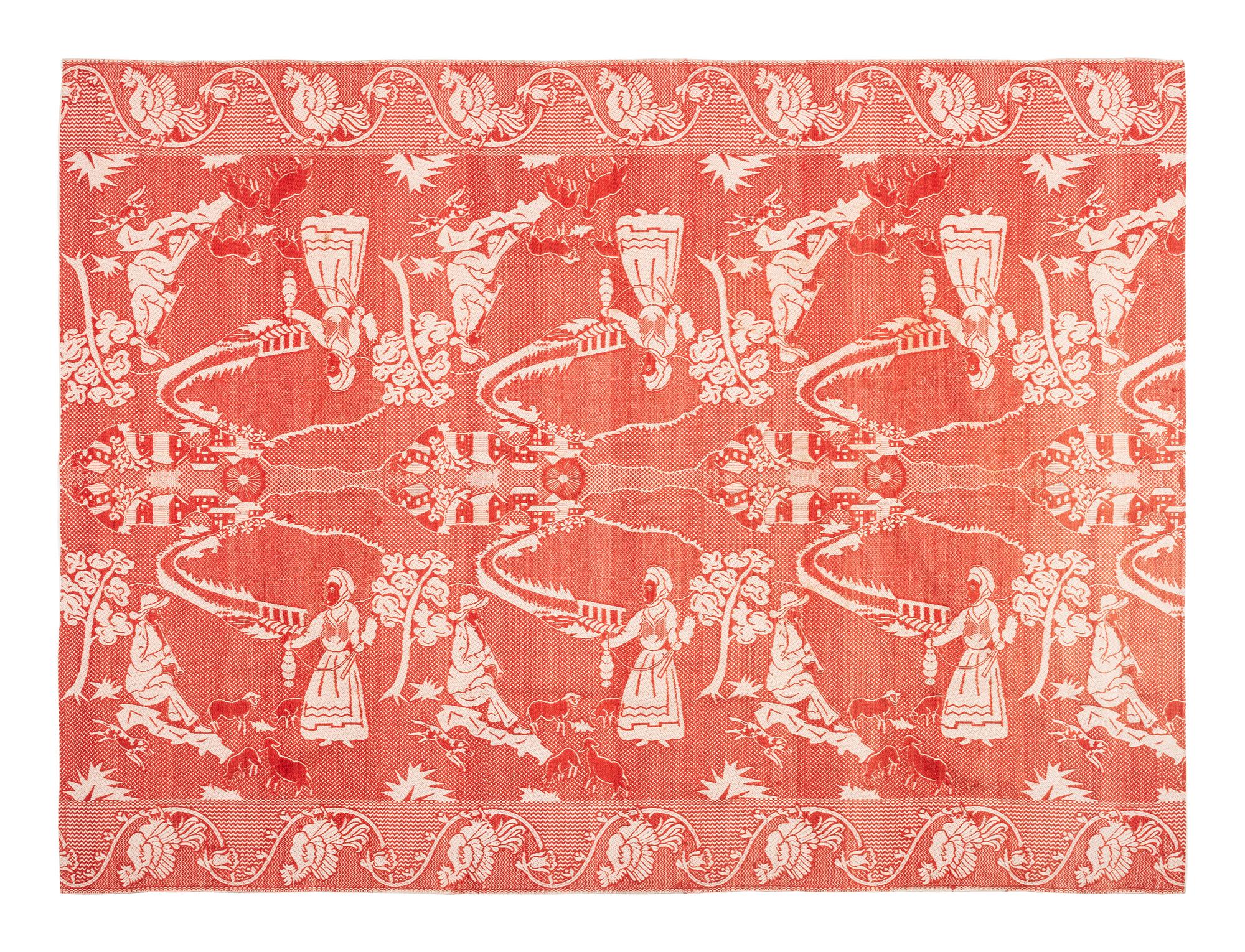Three Woven Coverlets