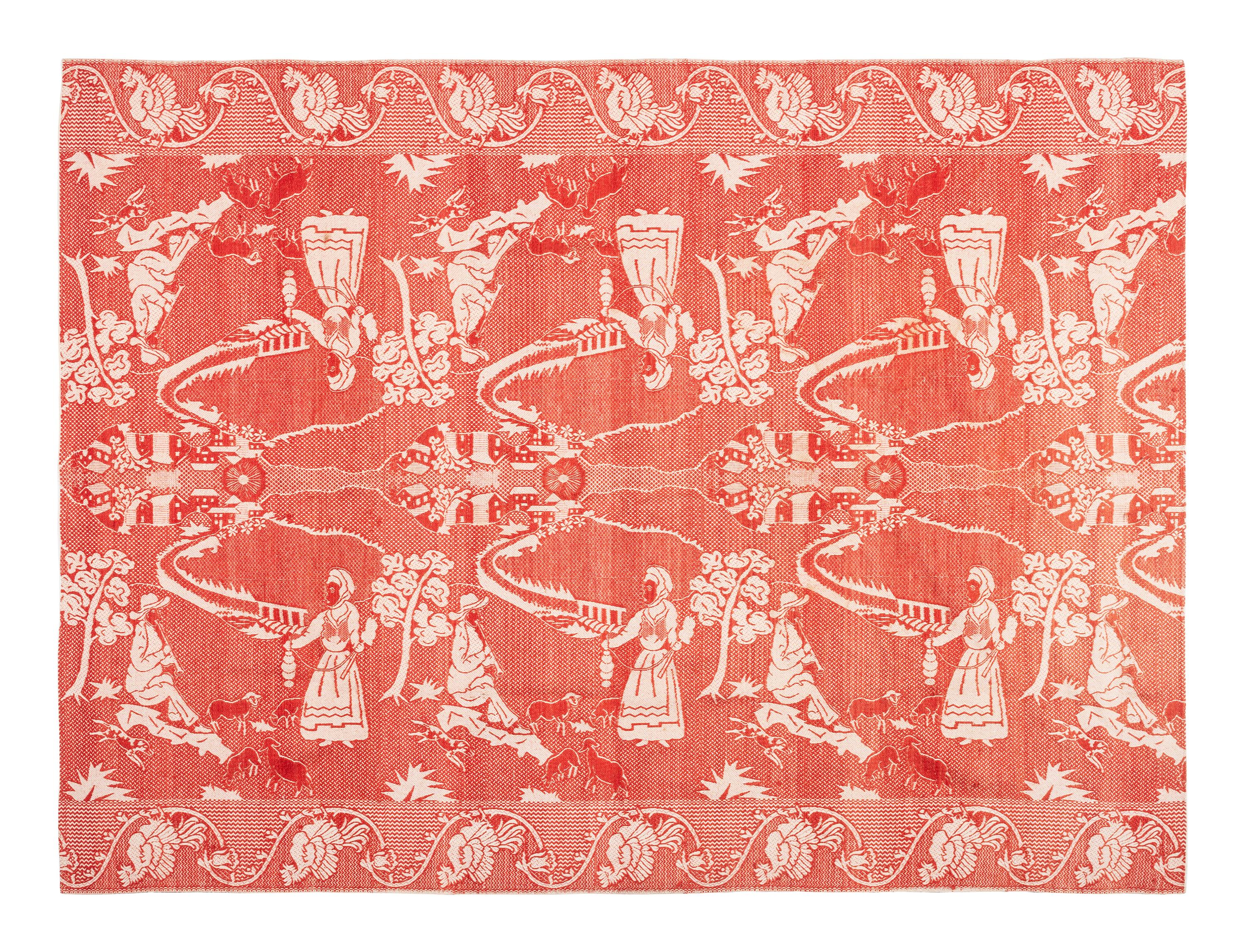 Three Woven Coverlets