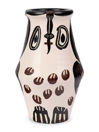 Black and Maroon Owl (A.R. 123)