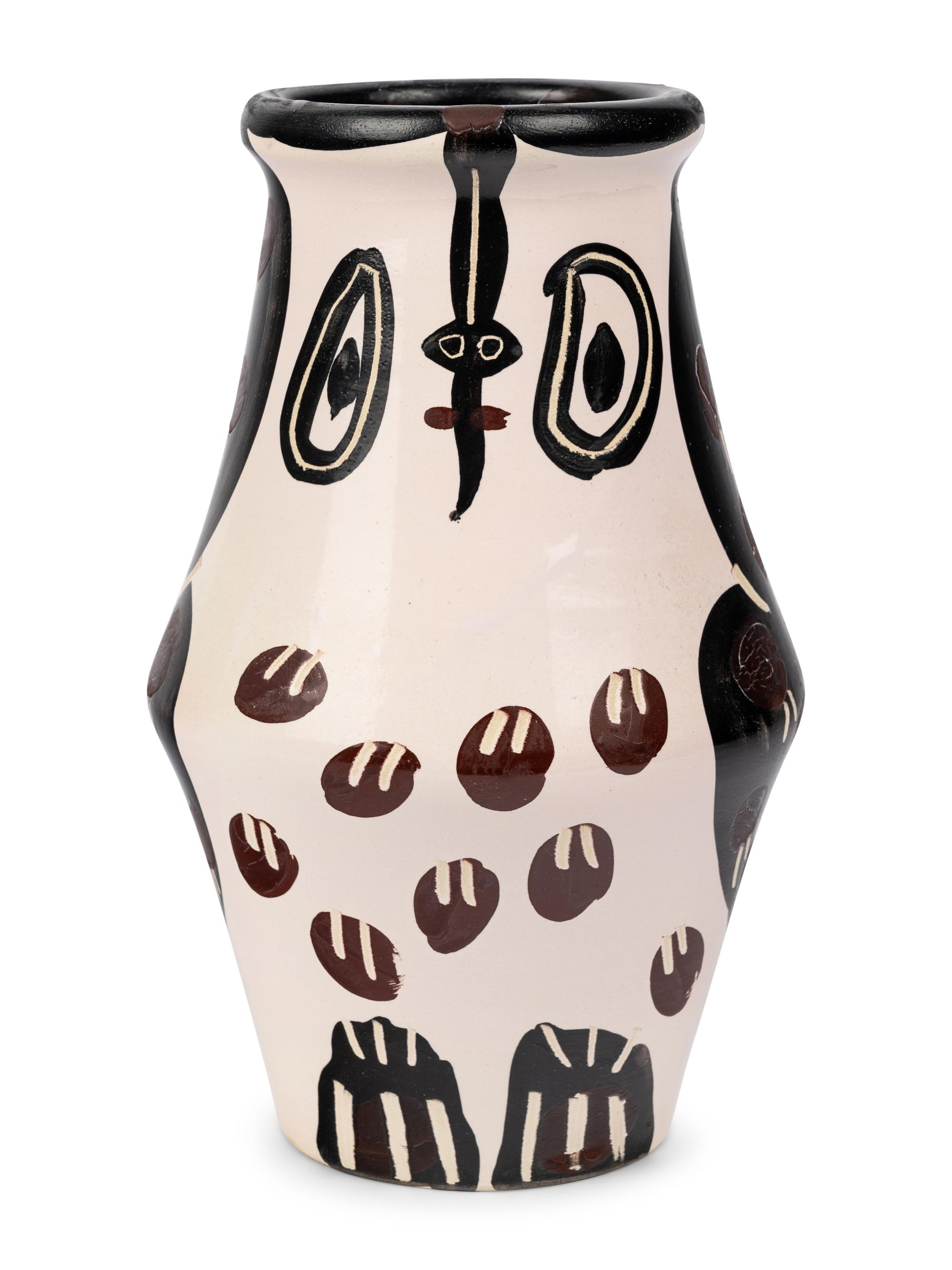 Black and Maroon Owl (A.R. 123)