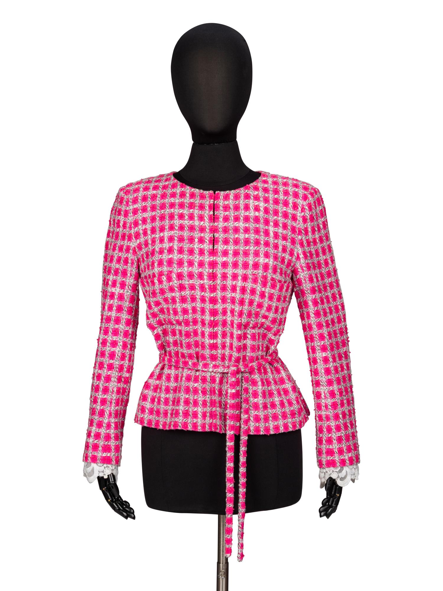 Chanel, Hot Pink Tweed Jacket