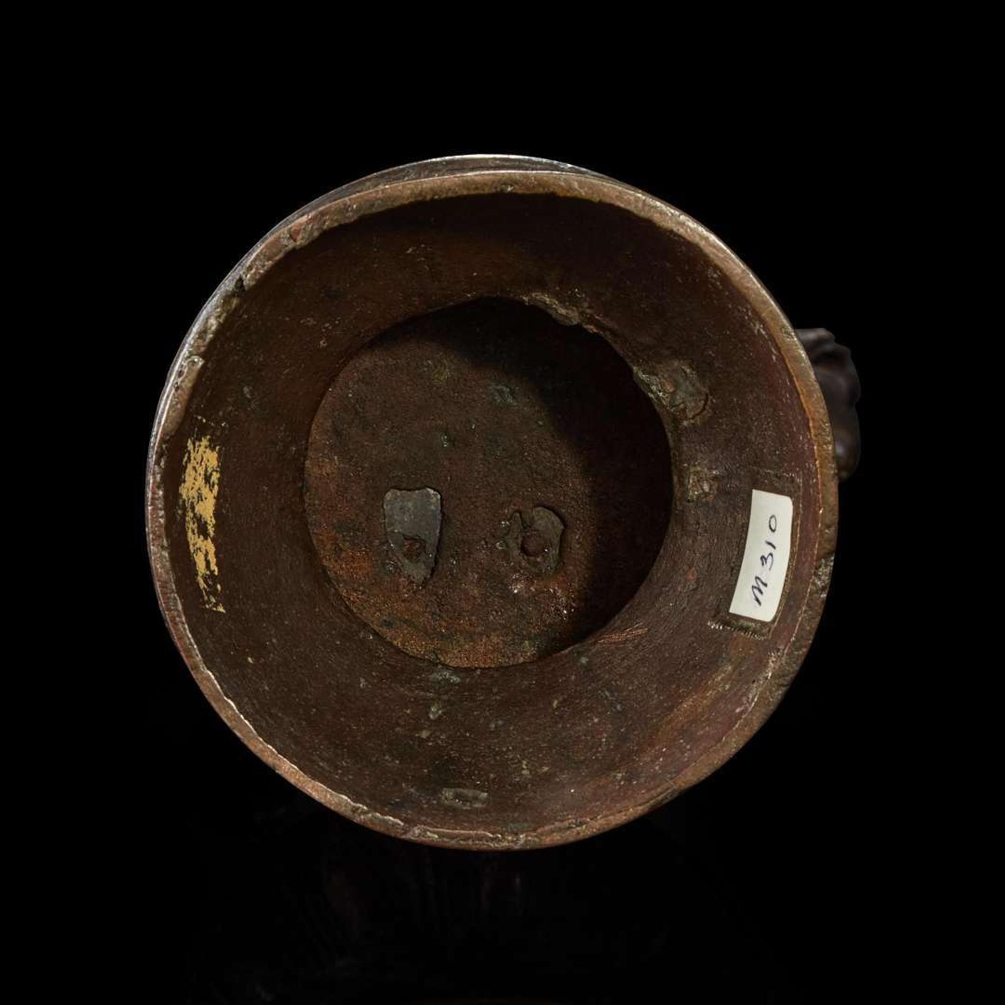A Chinese bronze figure of the infant Buddha Ming dynasty