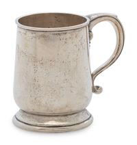 An English Silver Child's Mug