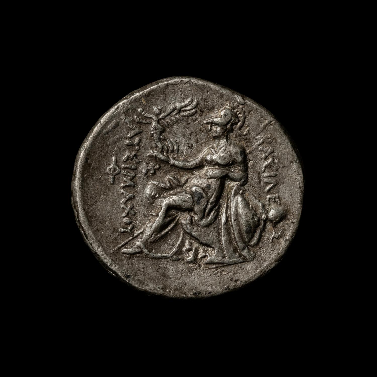 [ANCIENTS] THRACE. Lysimachos (c. 297-281 BC). Ar Drachm. (3.9 g, 20mm)