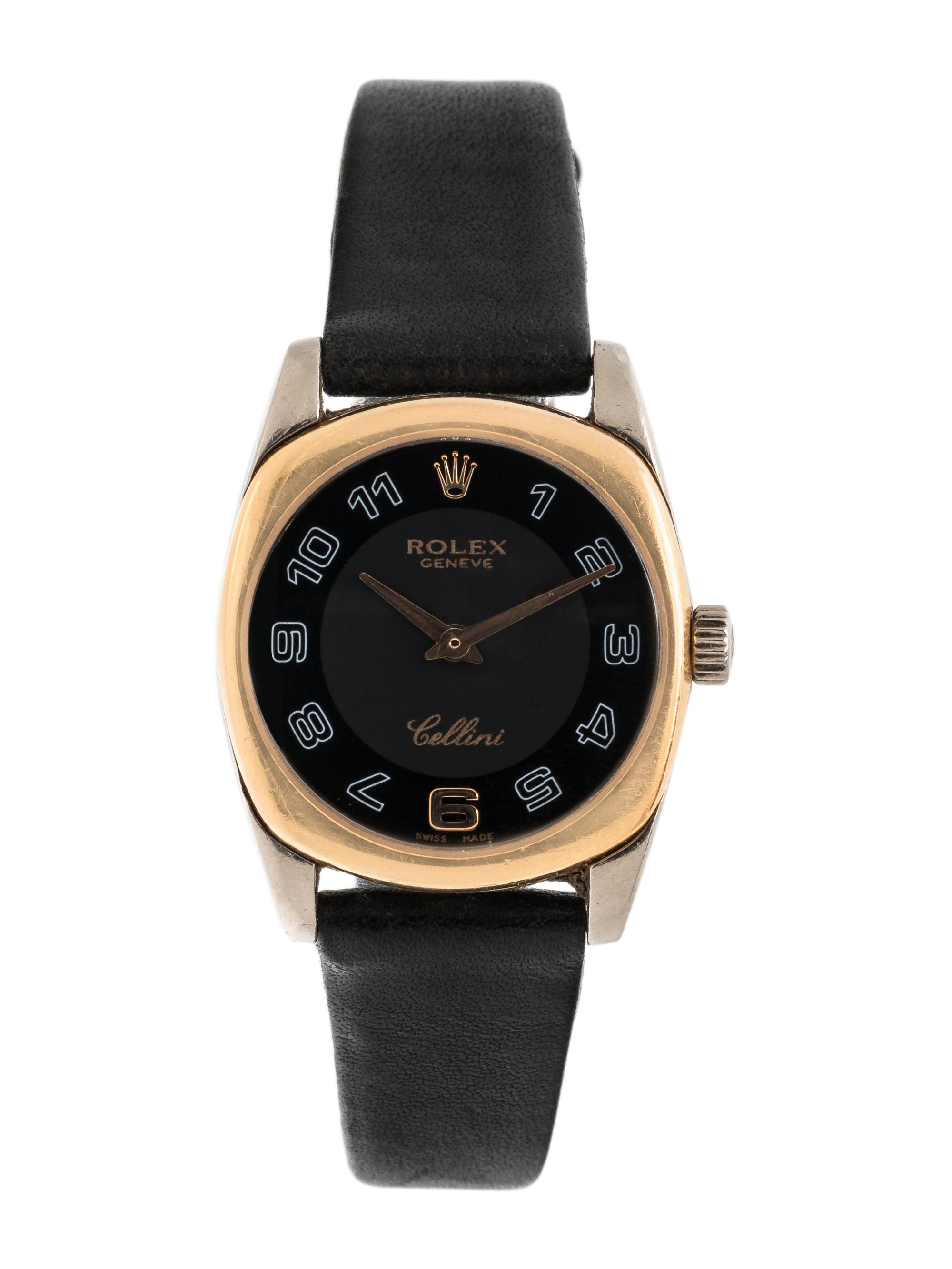 ROLEX, REF. 6229 18K BICOLOR GOLD 'CELLINI' WRISTWATCH